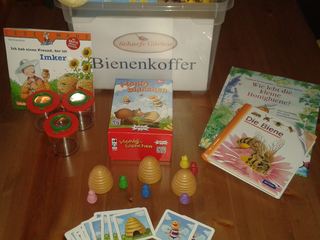 Bienenkoffer mit Unterrichtsmaterial